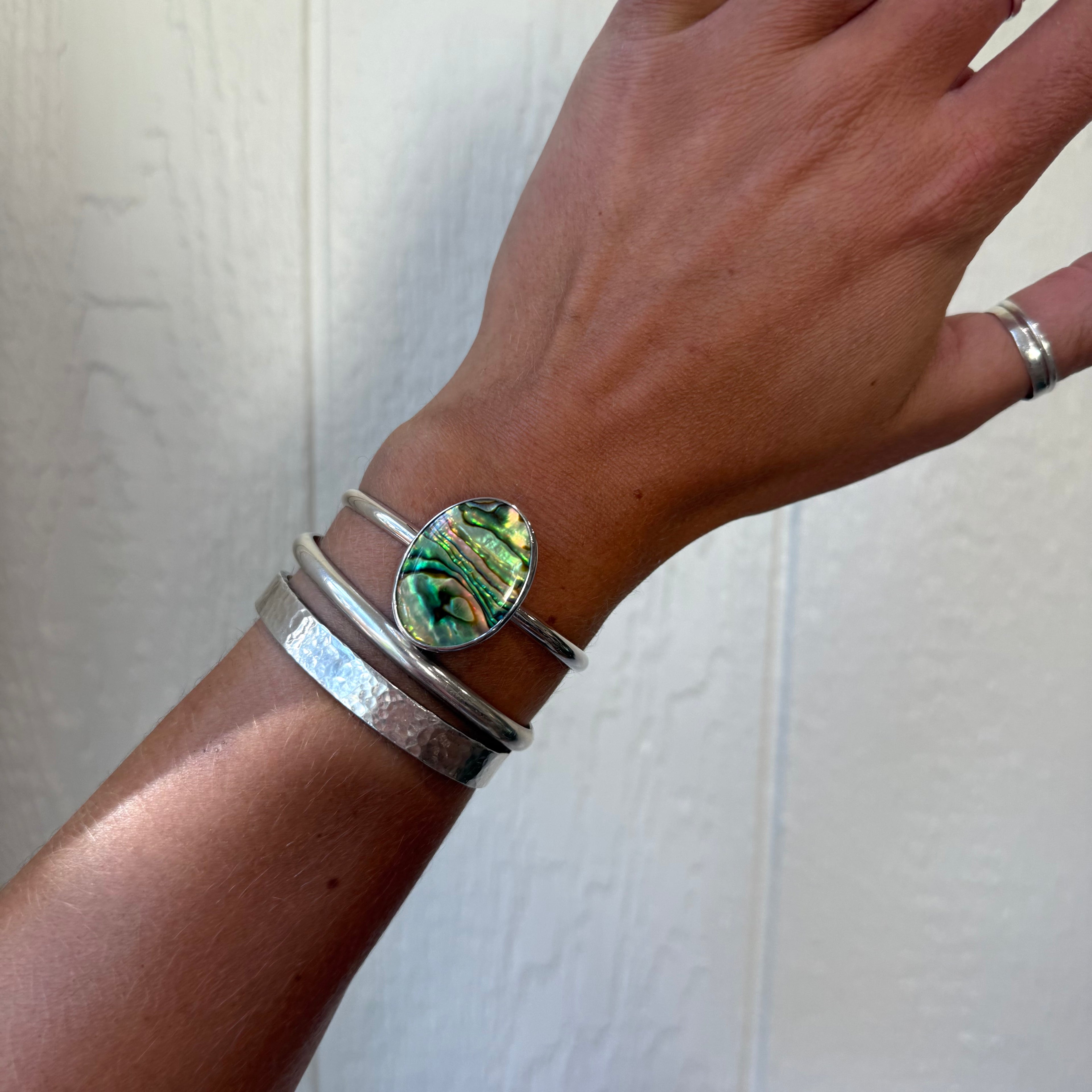 Sea Glass Sky Cuff