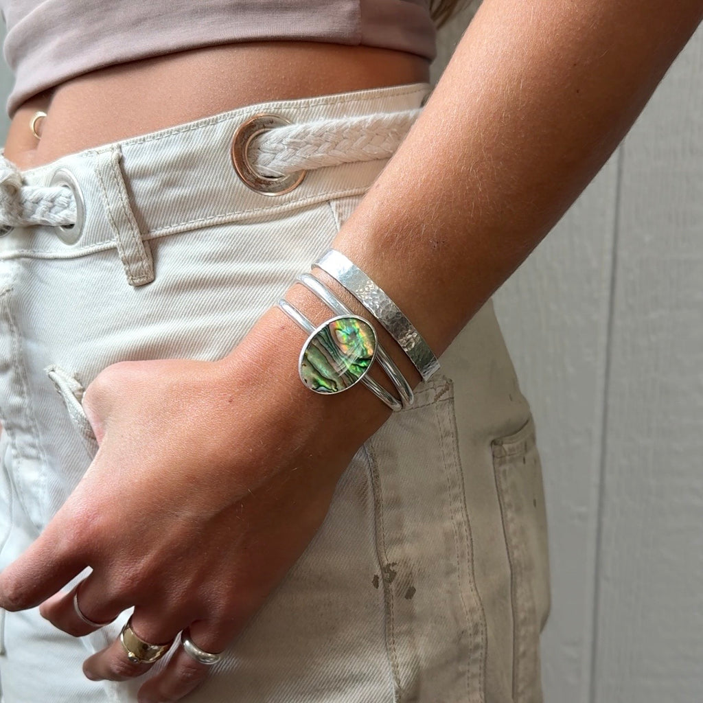Sea Glass Sky Cuff