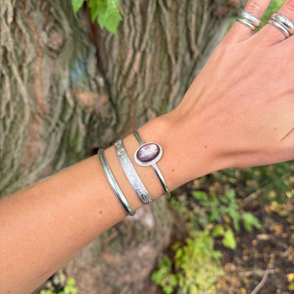 Midnight Bloom Cuff