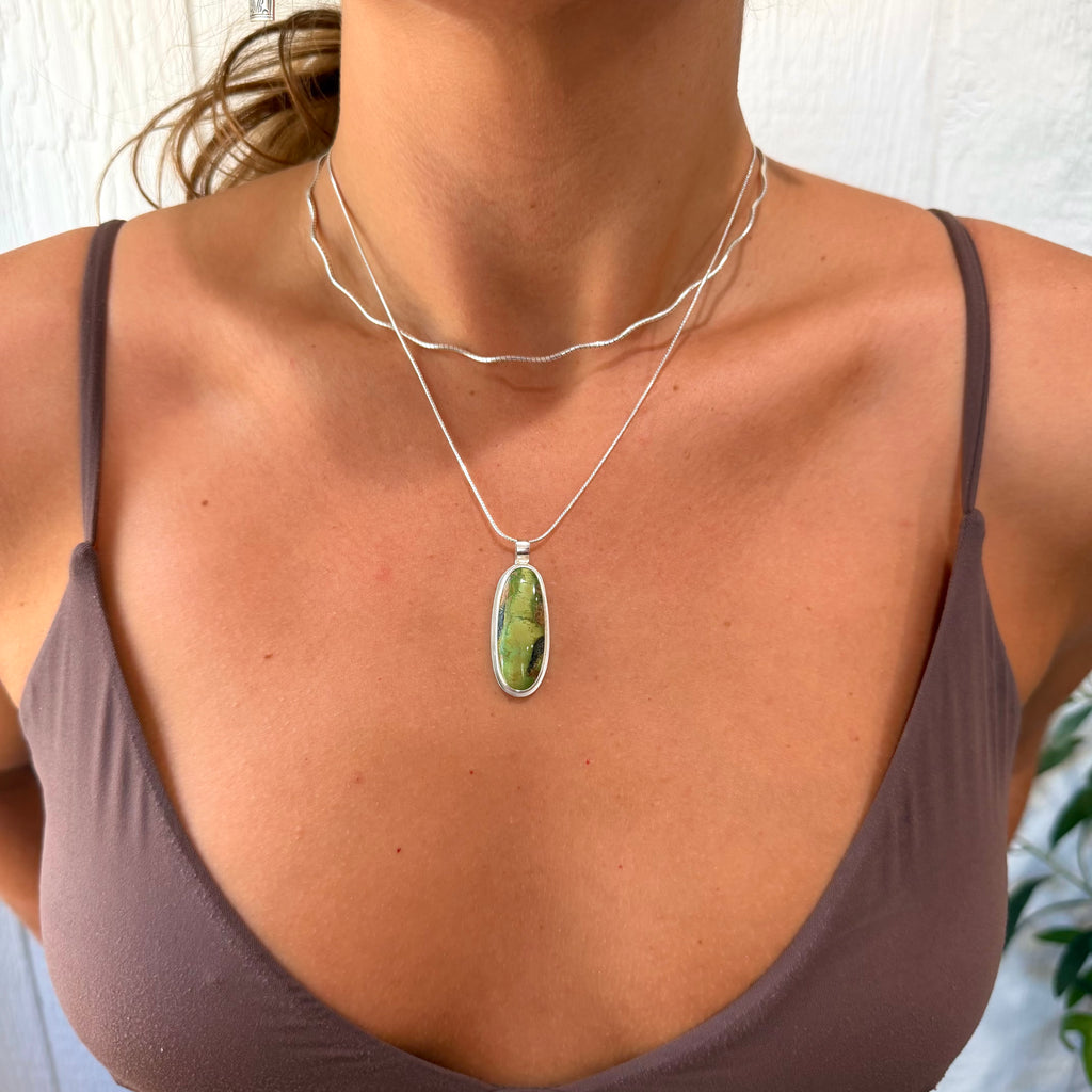 Tall green tree Pendant