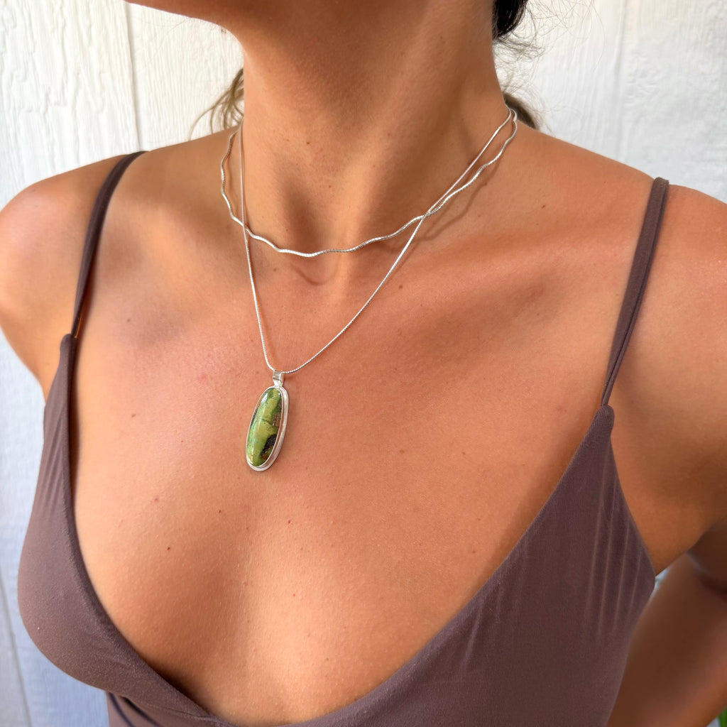 Tall green tree Pendant