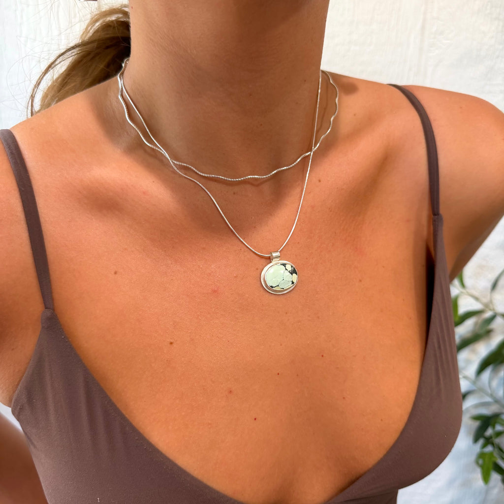 Blue daze gaze Pendant
