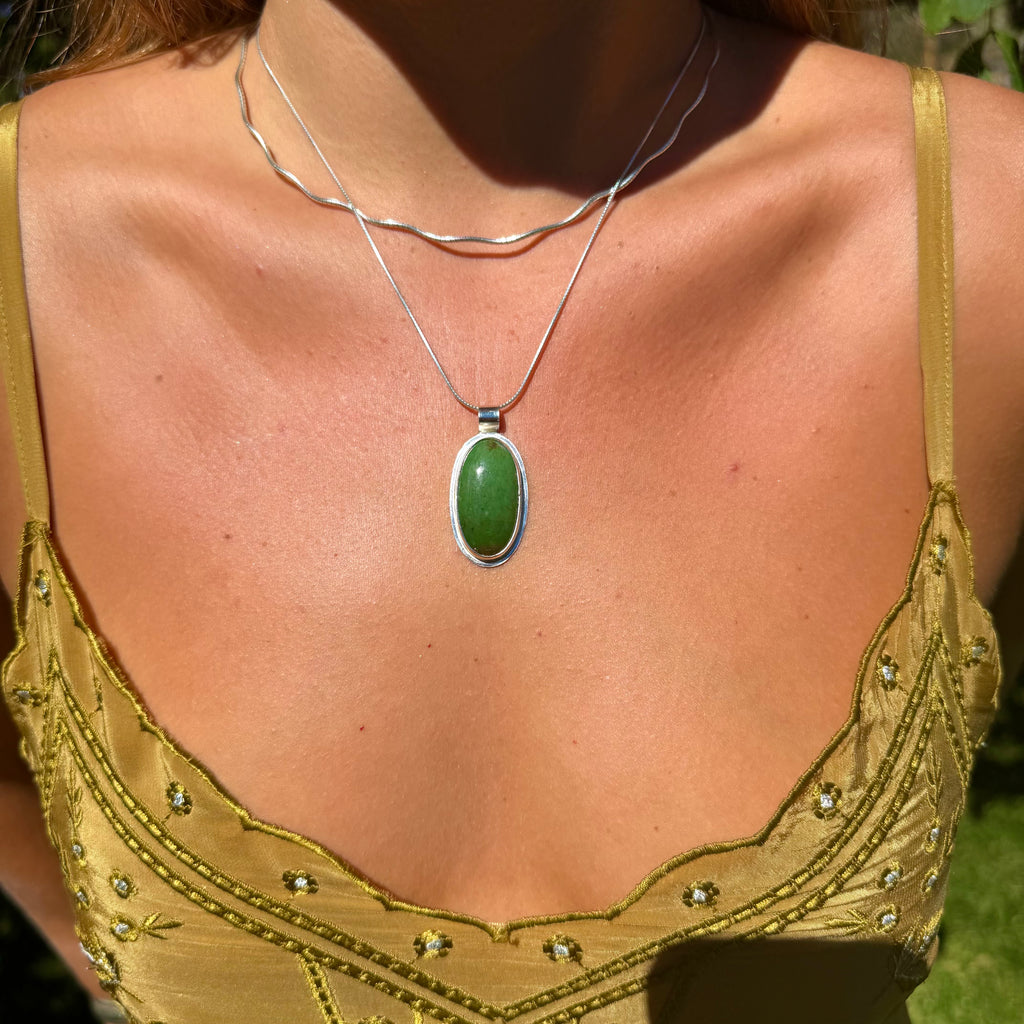 Mossy Green Pendant