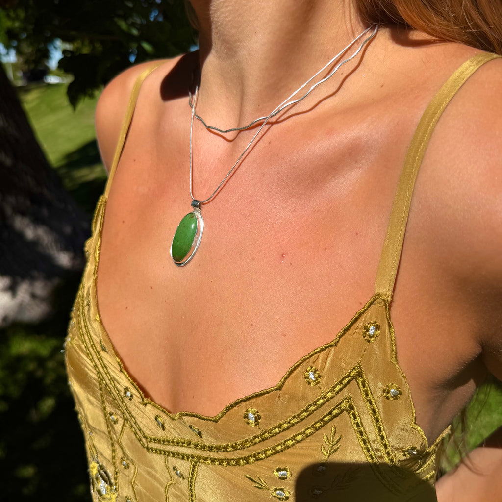 Mossy Green Pendant