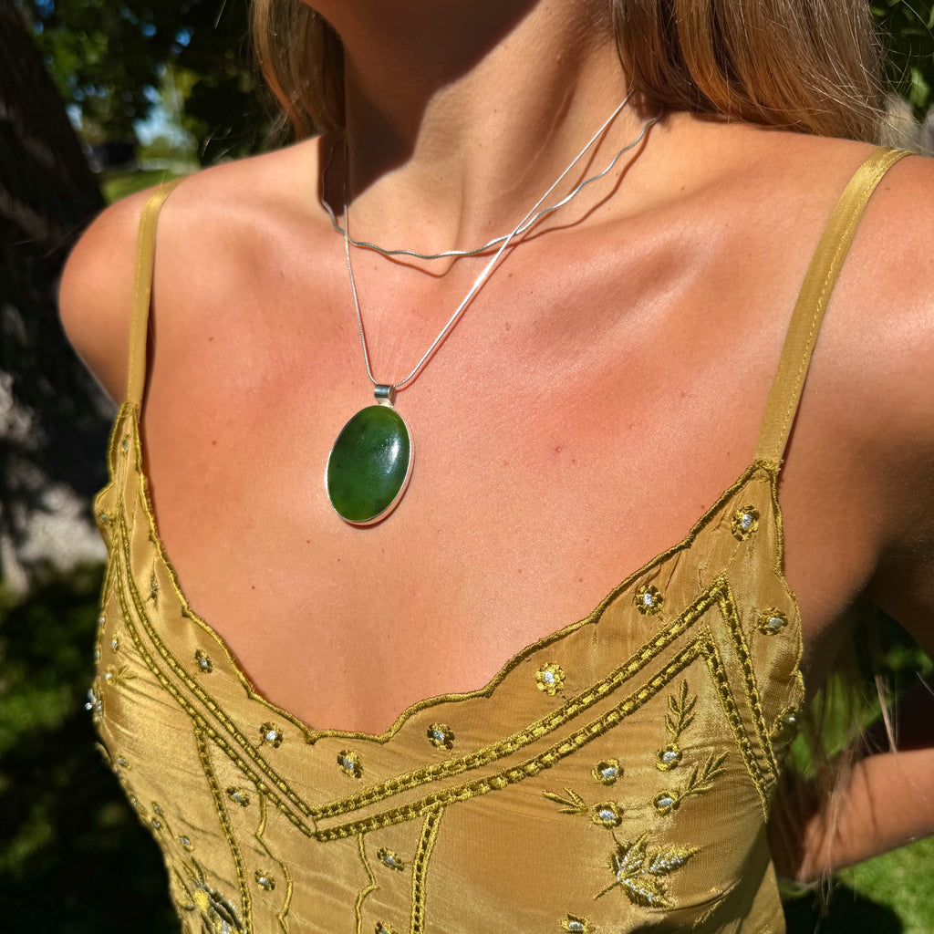 Woodland Green Pendant