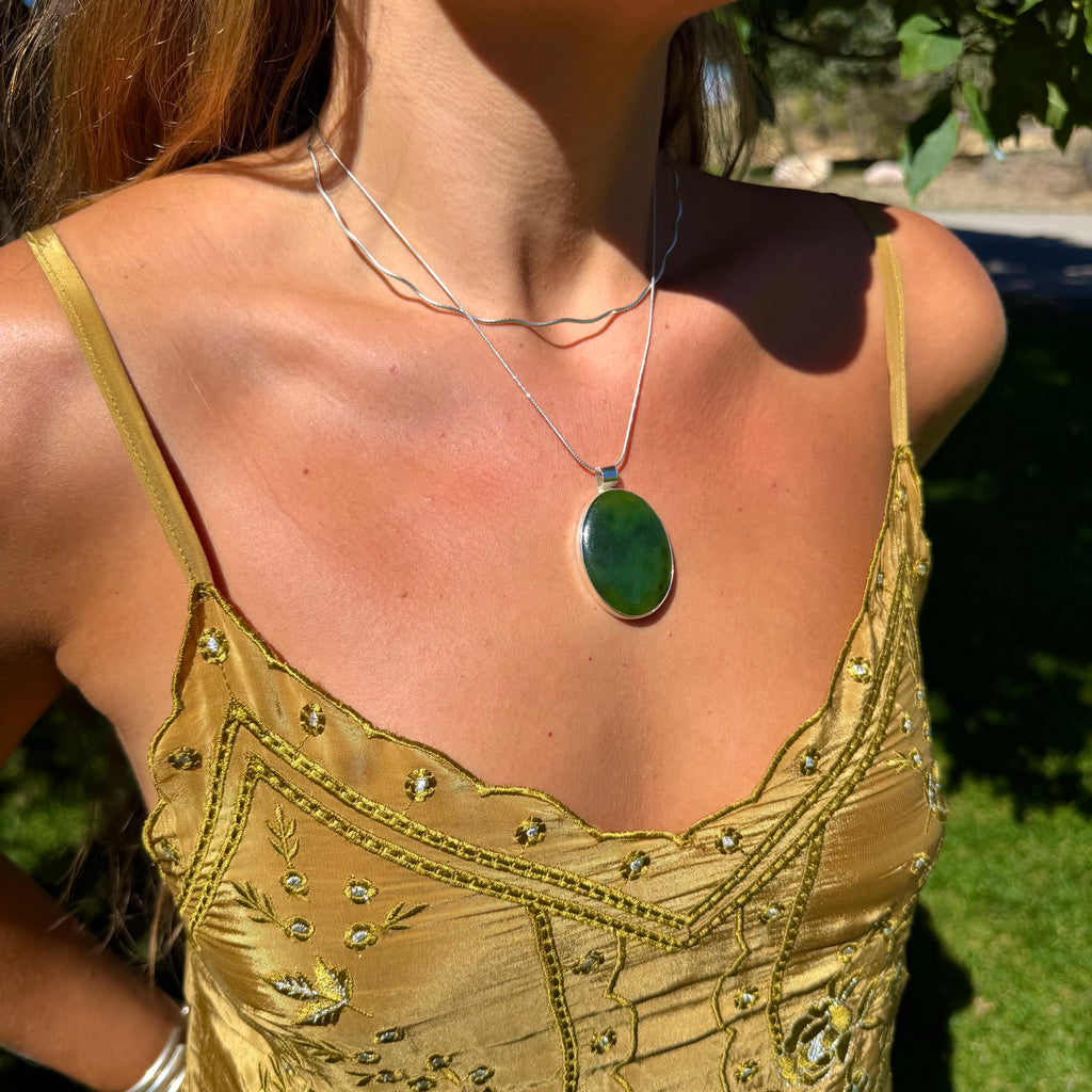 Woodland Green Pendant