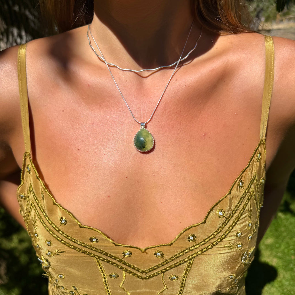 Willow Green Pendant