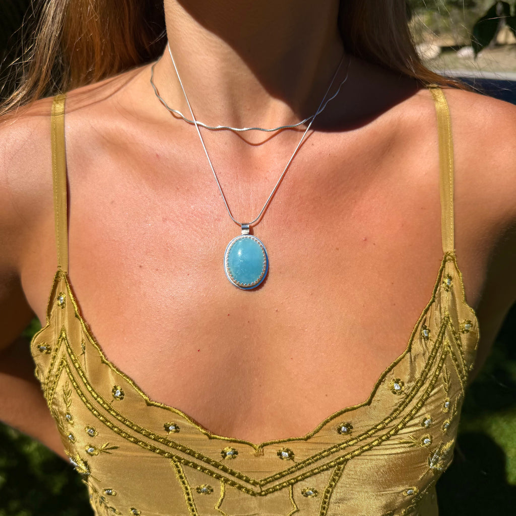 Bluebell Eyes Pendant