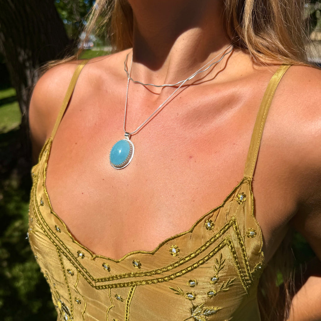 Bluebell Eyes Pendant