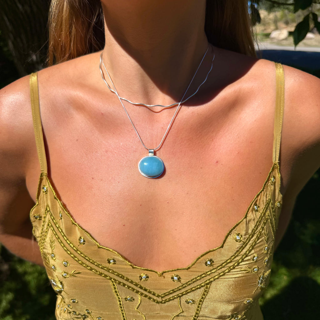 Rainwater Blue Pendant