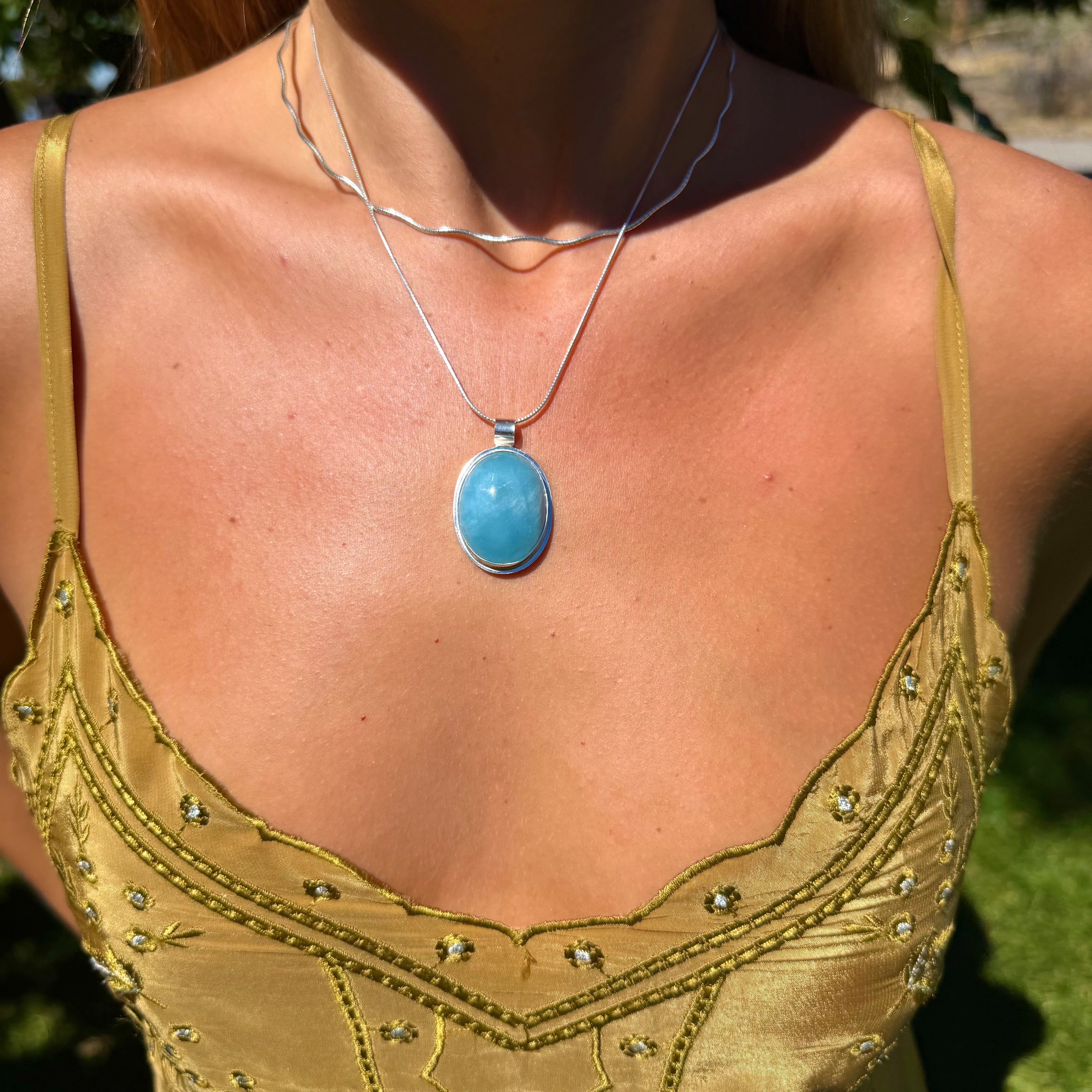 Coastal Blue Pendant