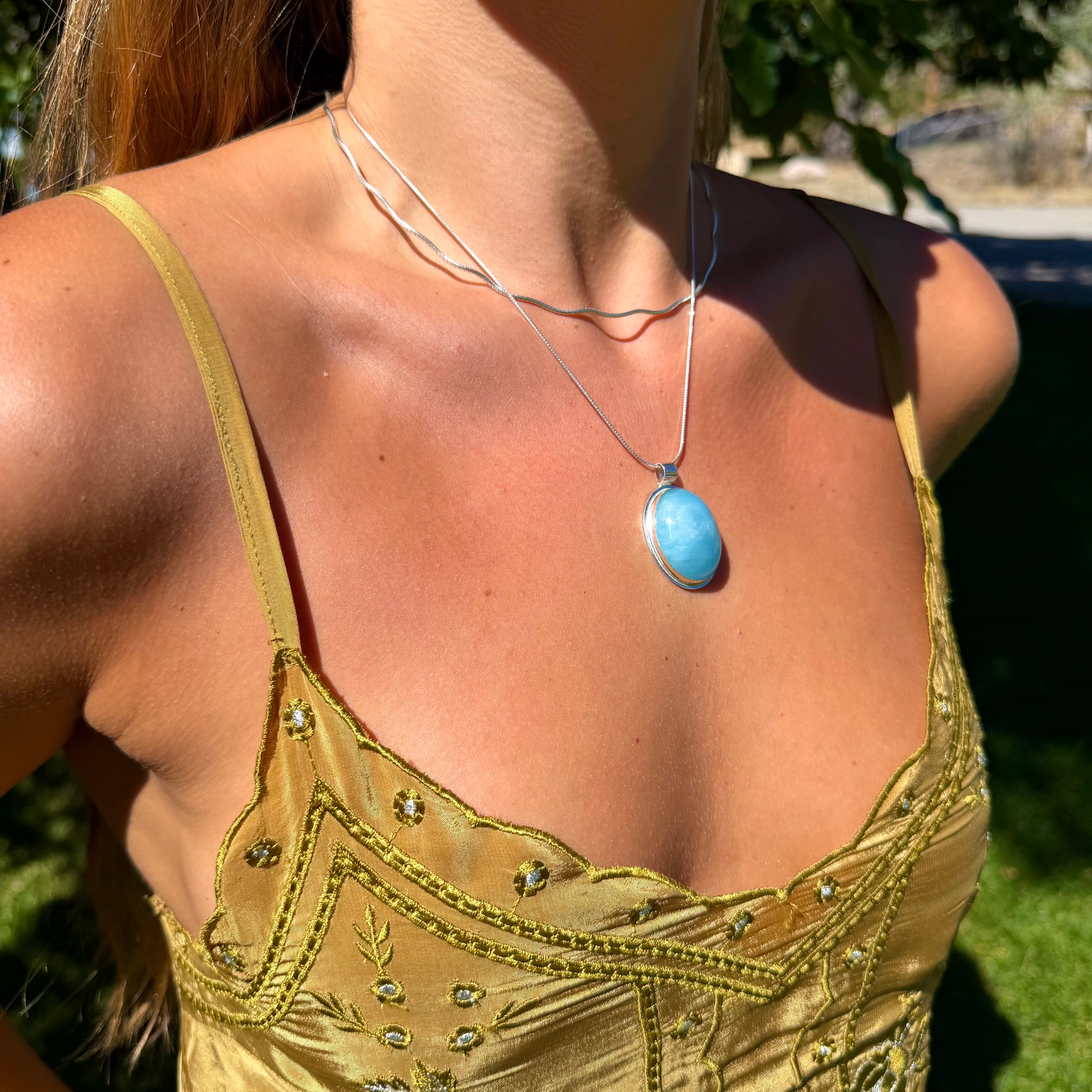 Coastal Blue Pendant