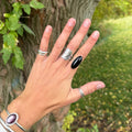 SIZE 8 Midnight Vine Ring