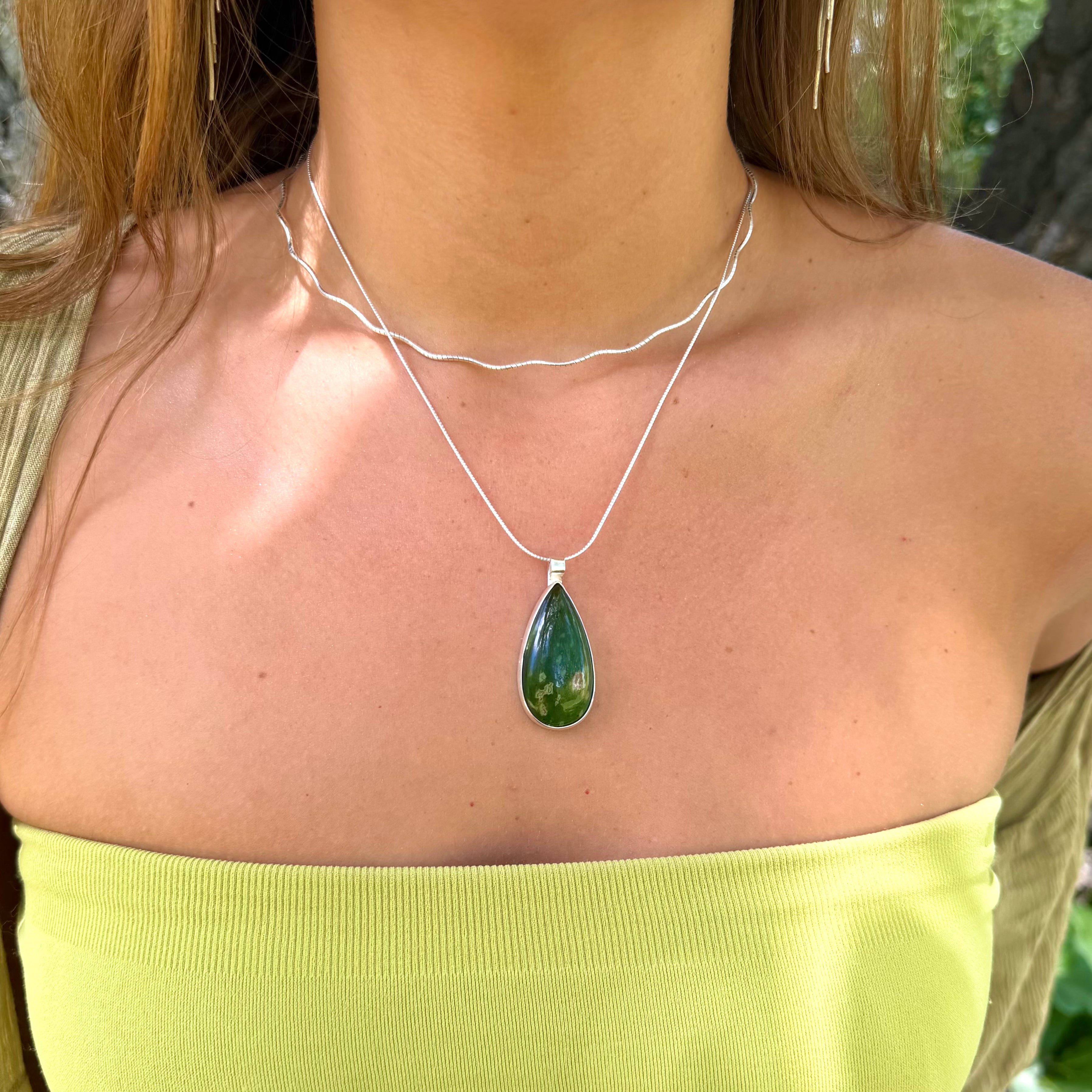 Heart Hand Tree Pendant