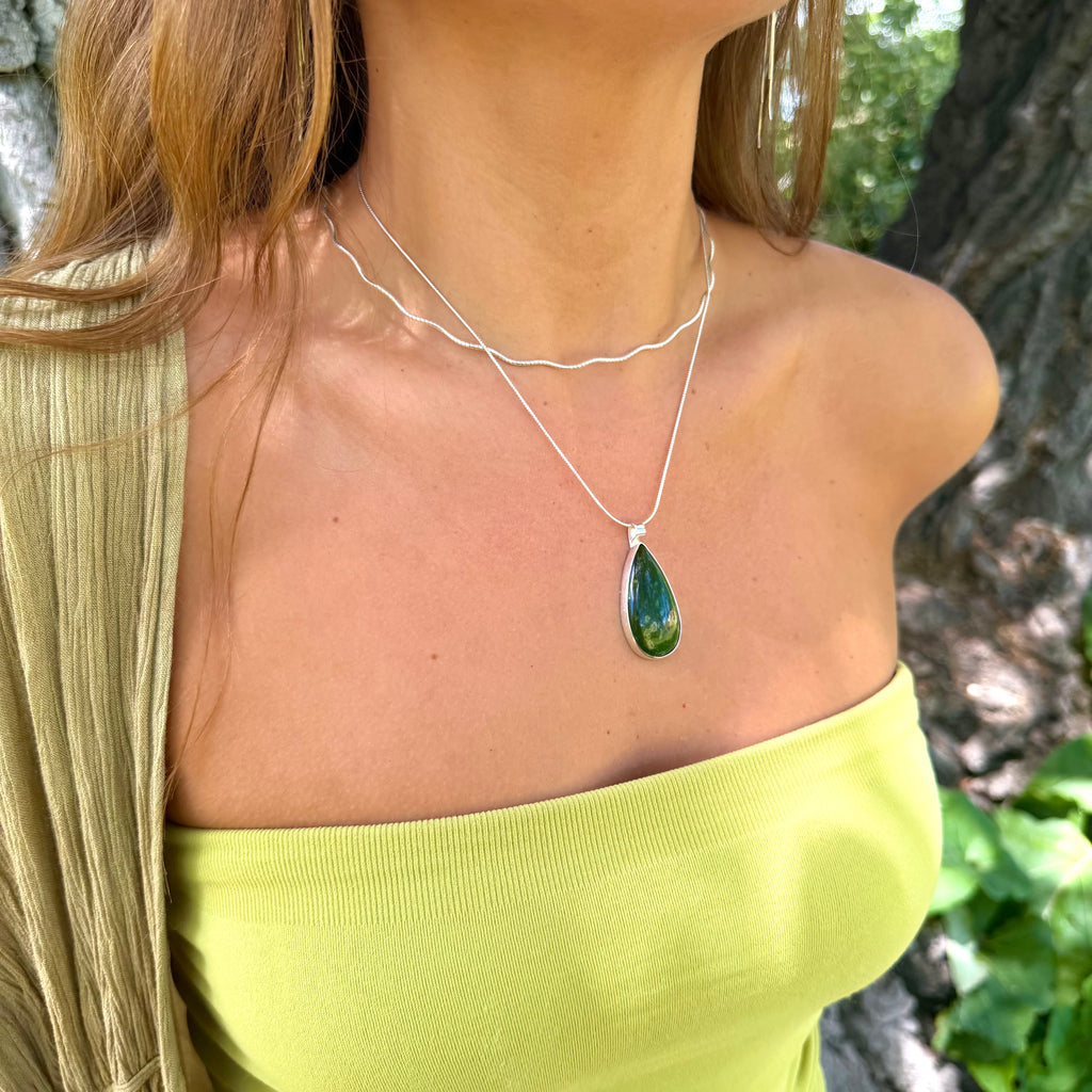 Heart Hand Tree Pendant