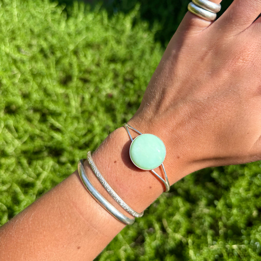 Mint Opal Cuff