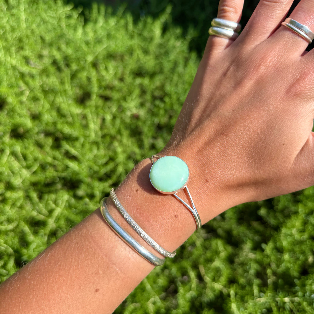 Mint Opal Cuff