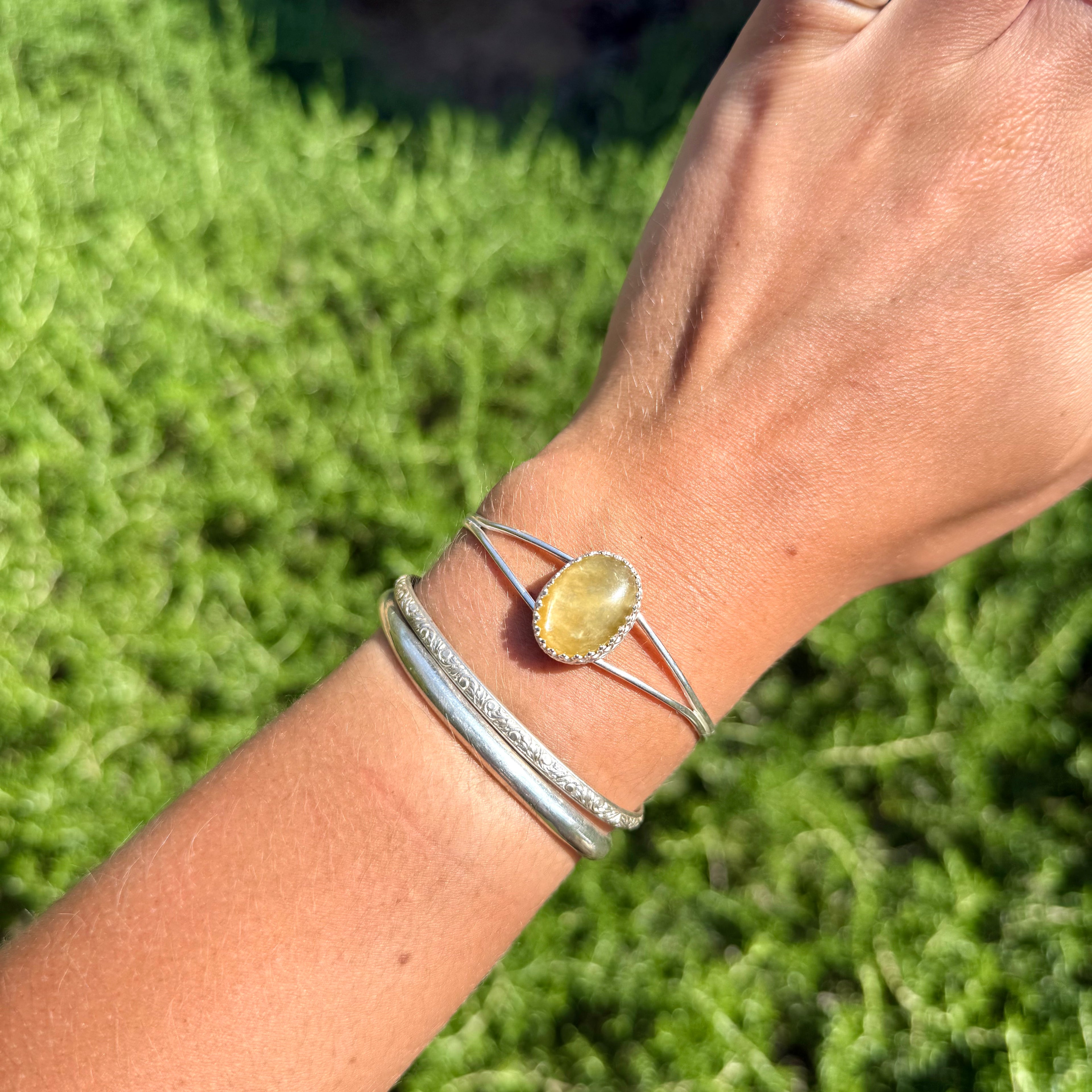 Golden Petal Cuff