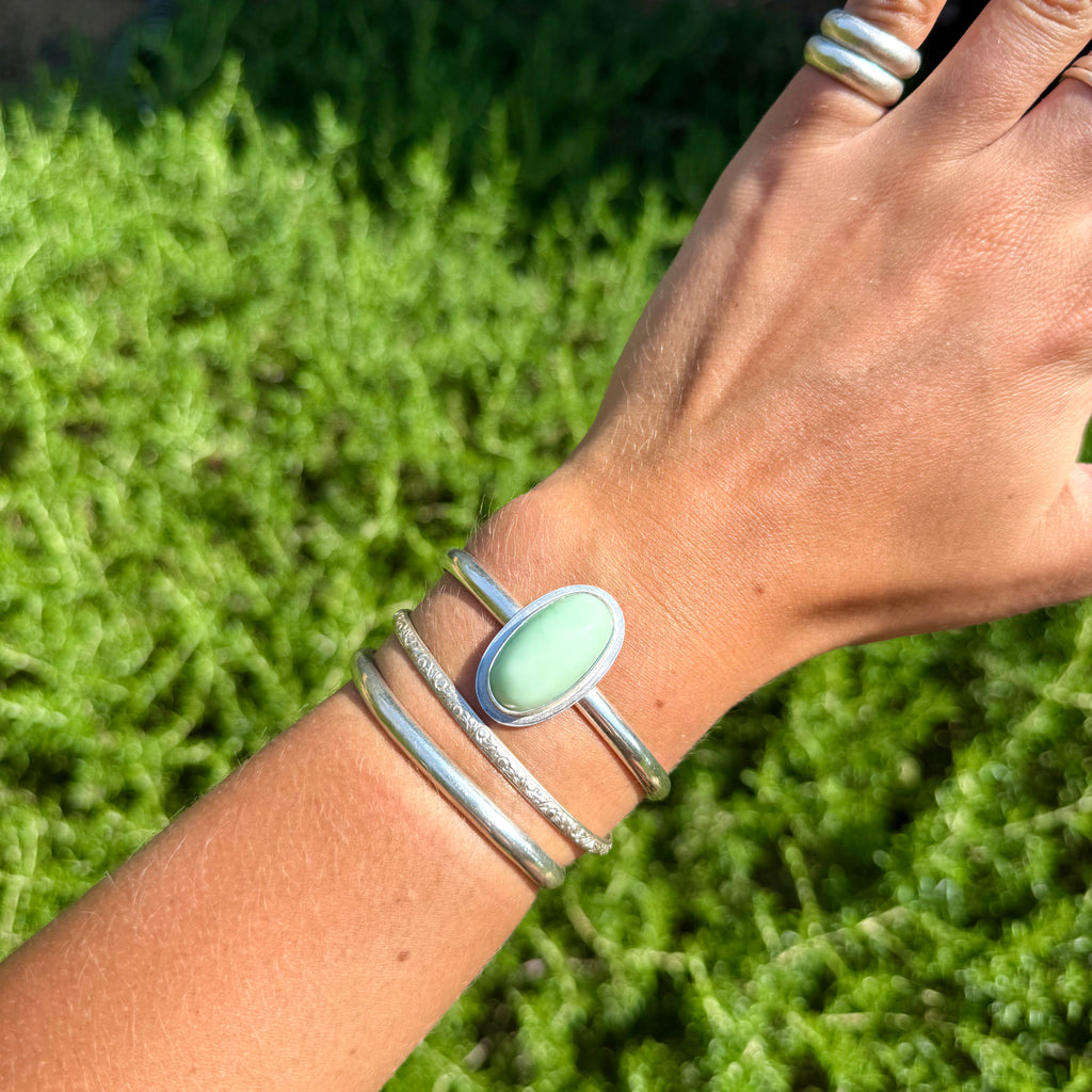 Mint Bloom Cuff