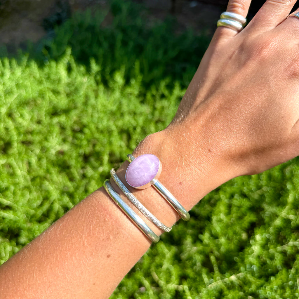 Violet Petal Cuff