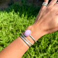 Violet Petal Cuff