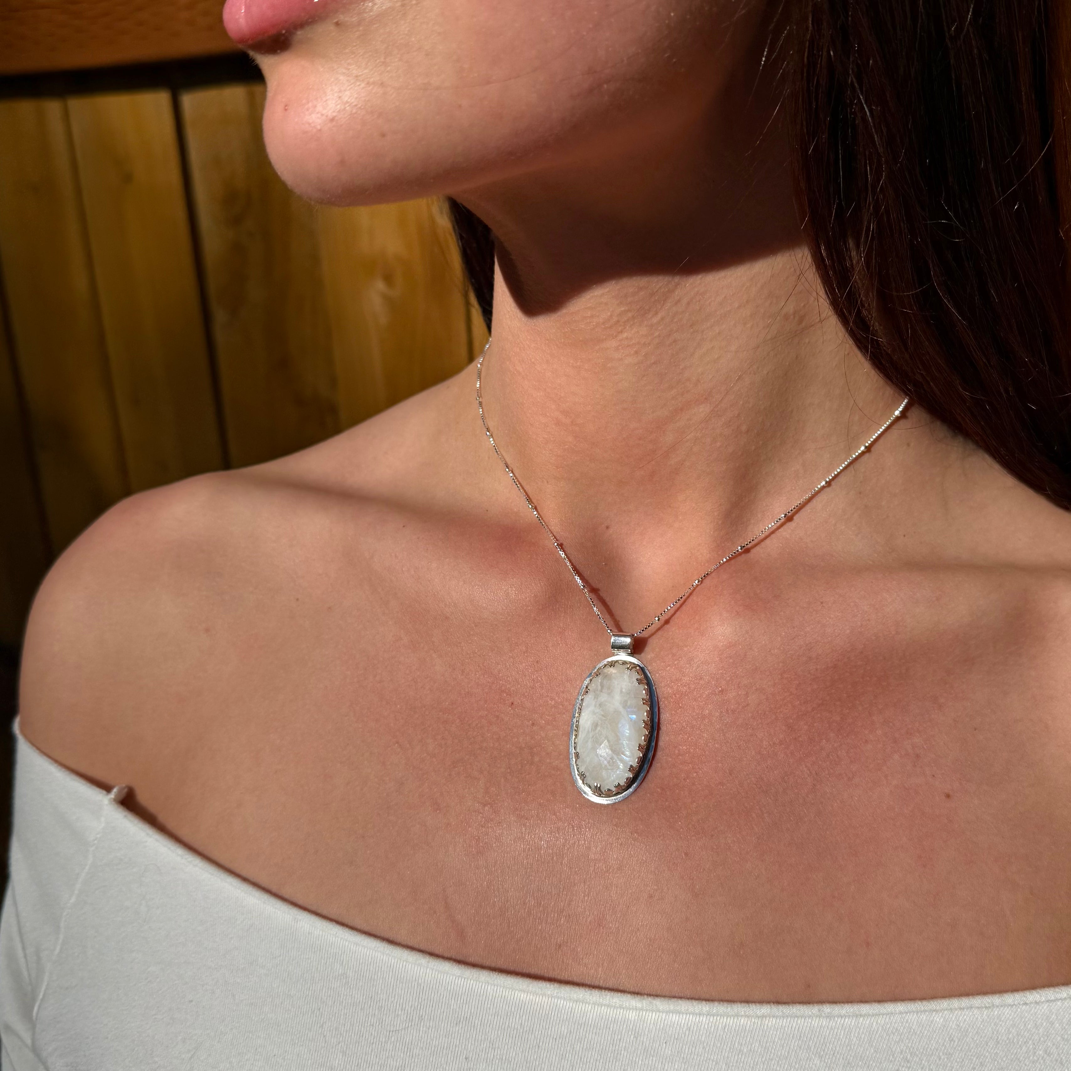 Frost Petal Pendant