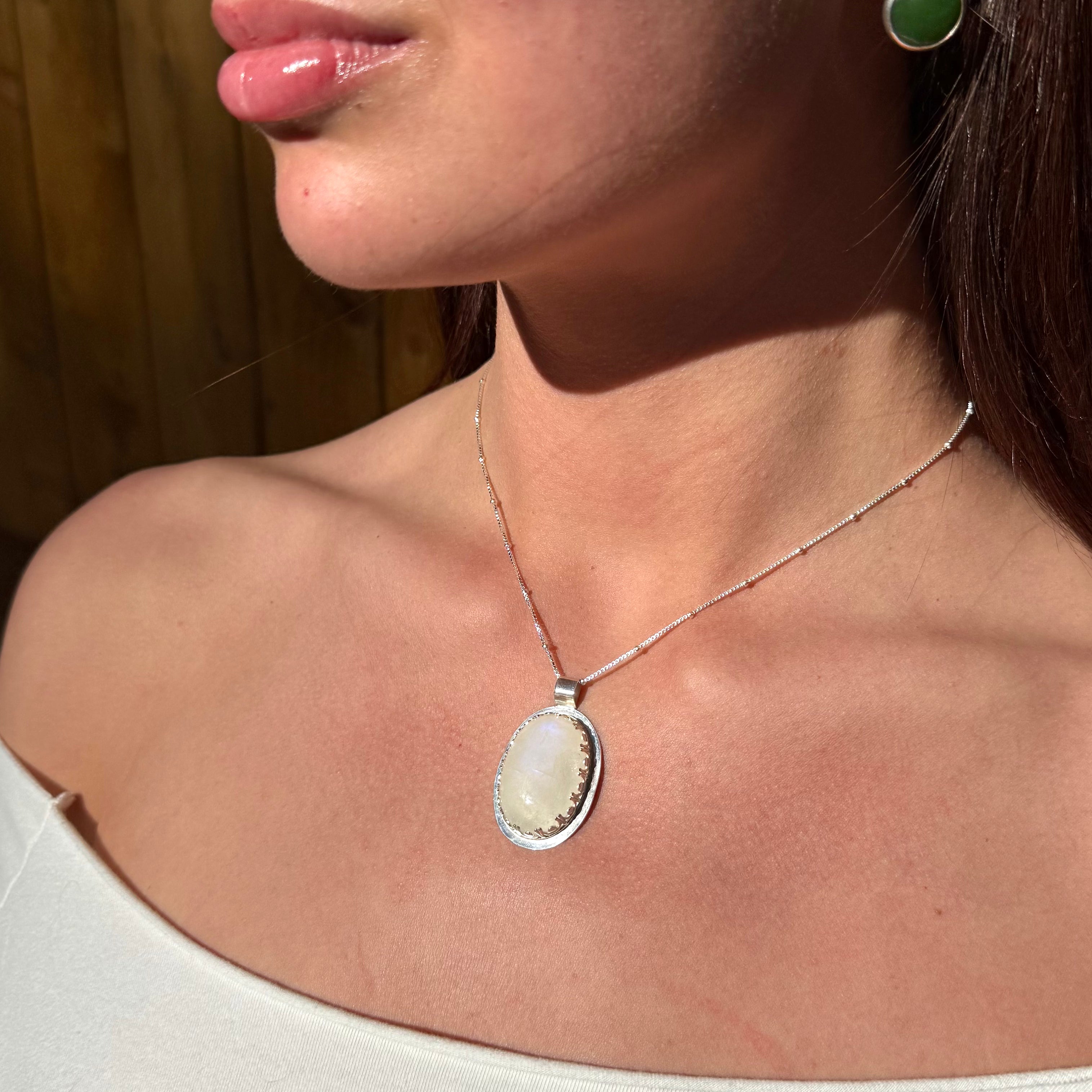 Soft Moon Glow Pendant