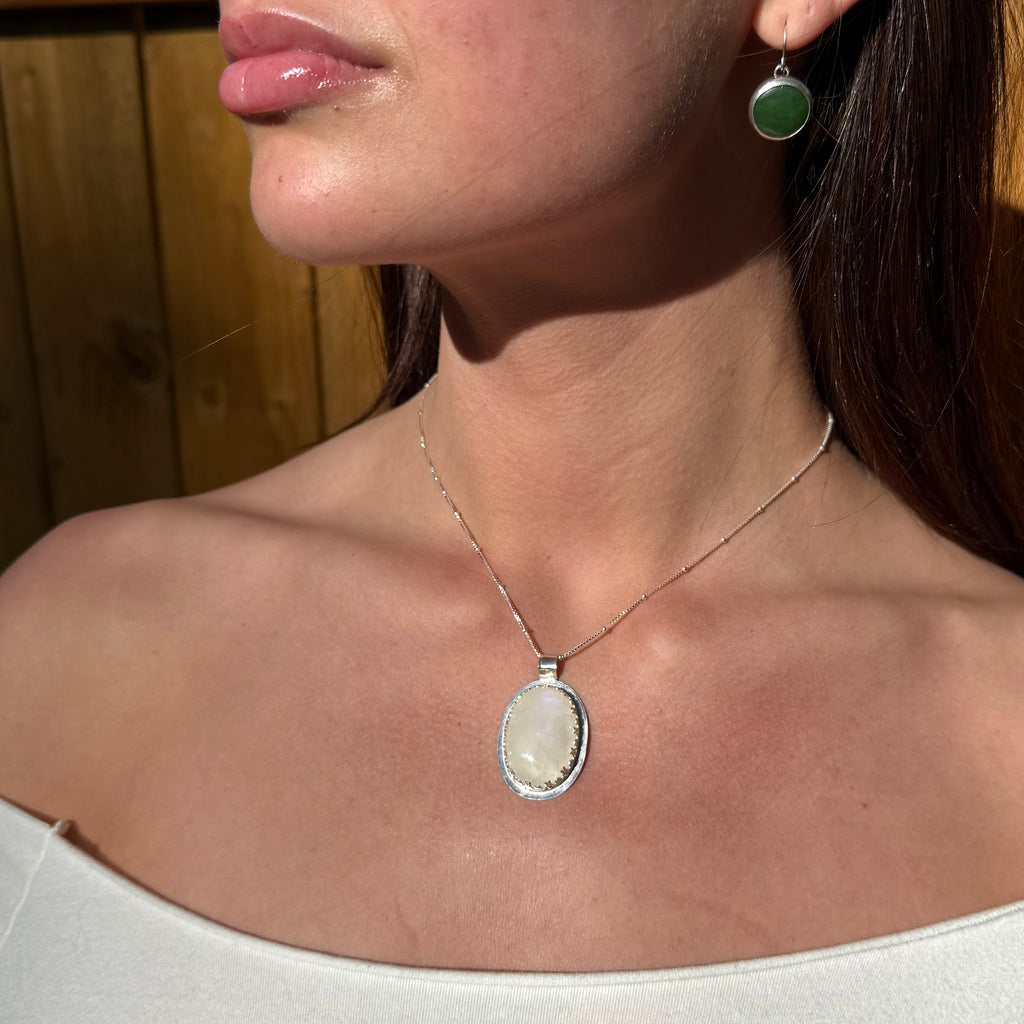 Soft Moon Glow Pendant