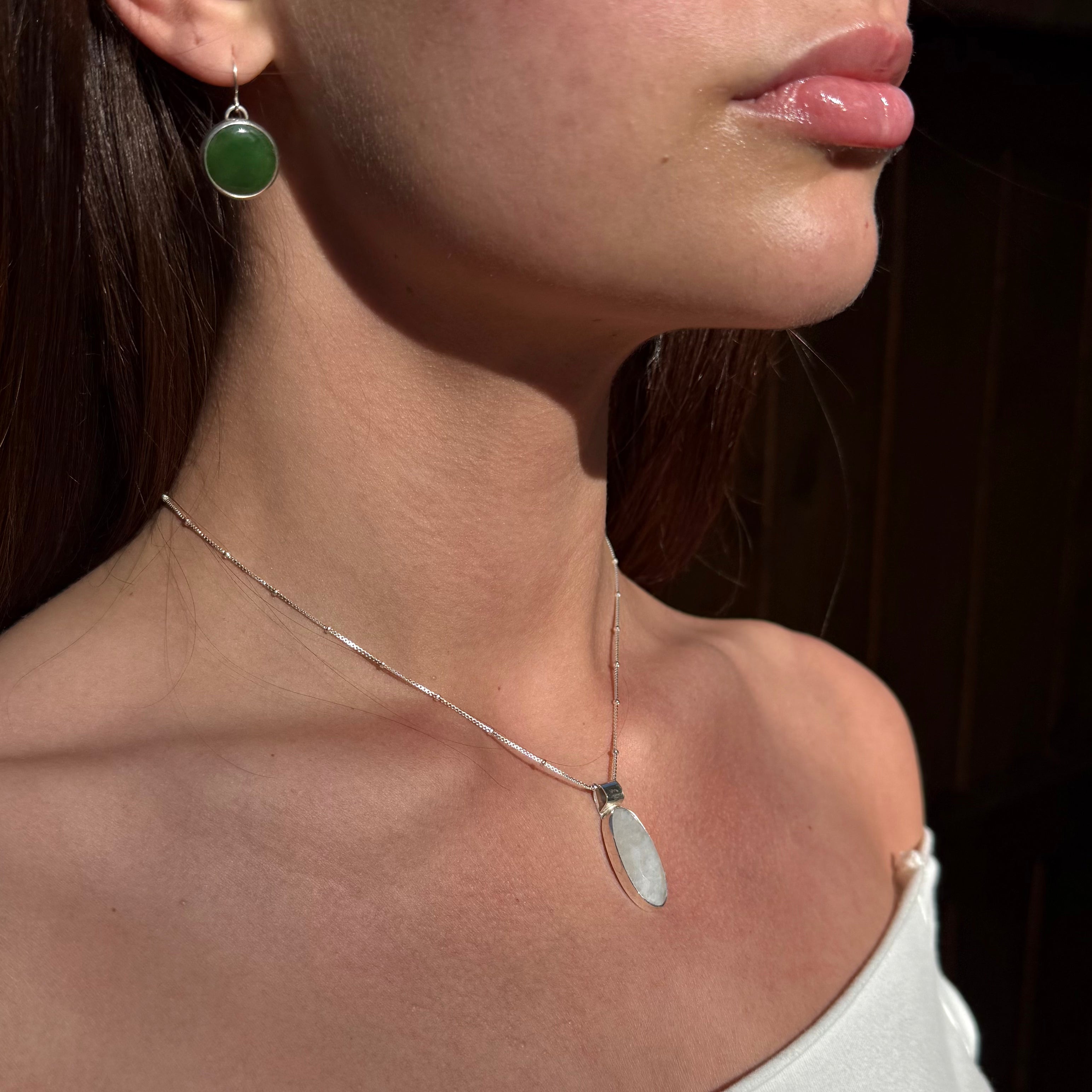 Snowfall Glow Pendant