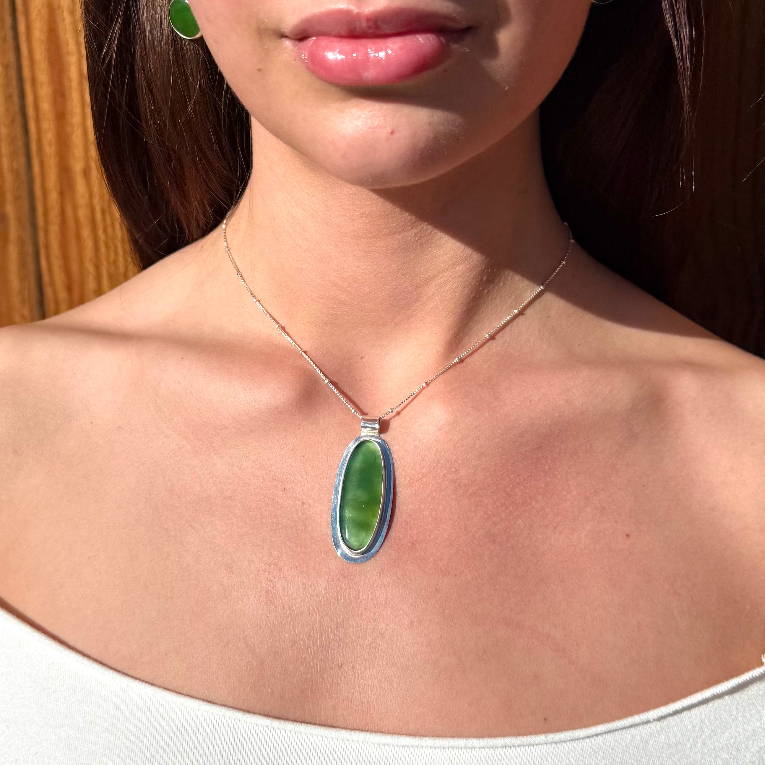 Holiday Green Pendant