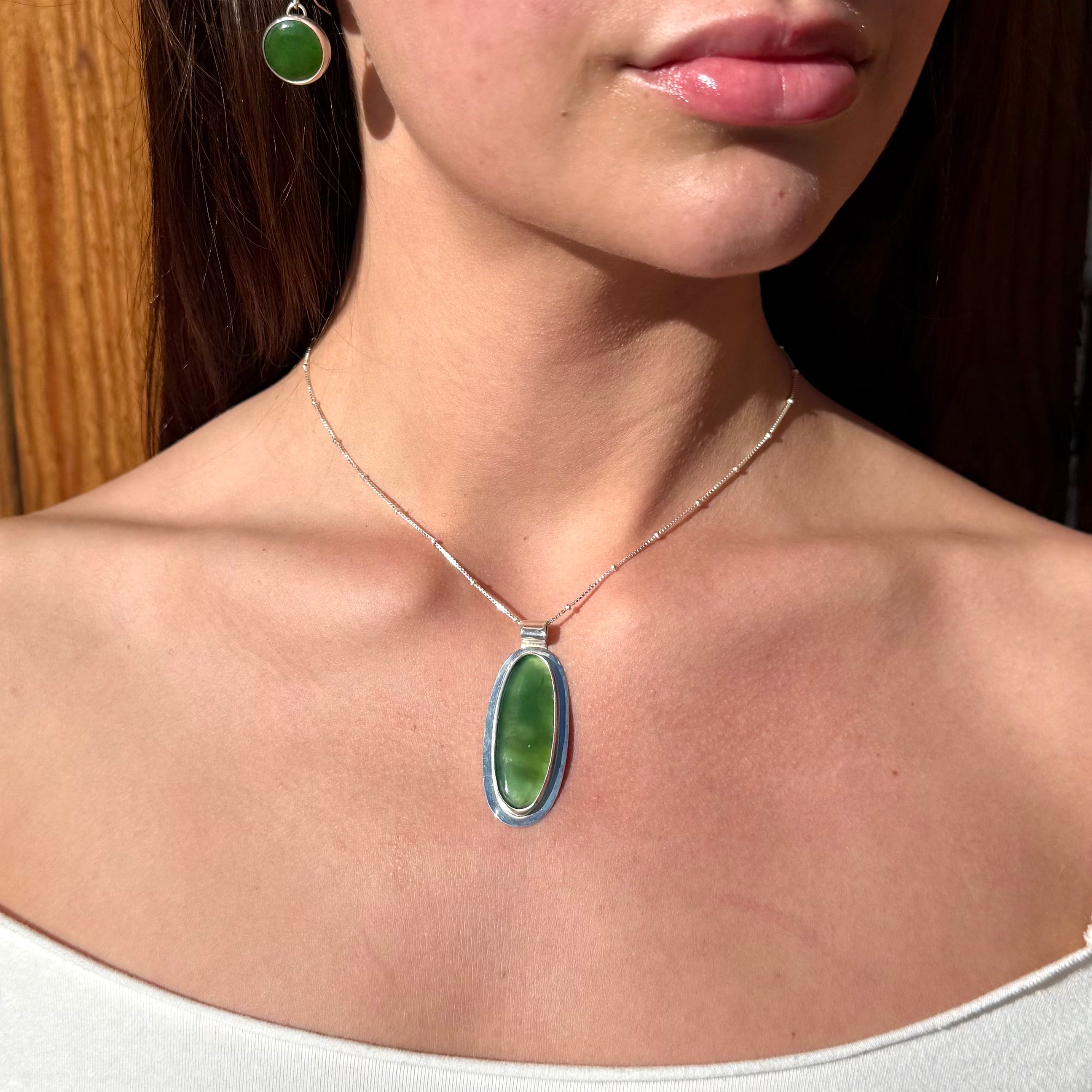 Holiday Green Pendant
