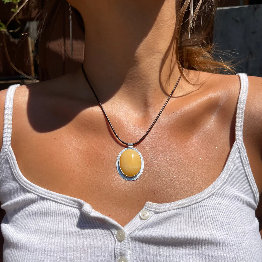 The Brown Sunworn Leather Cord