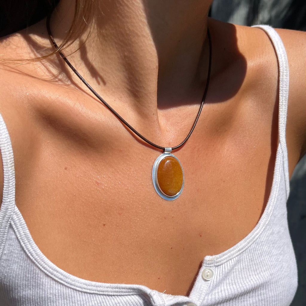 The Brown Sunworn Leather Cord