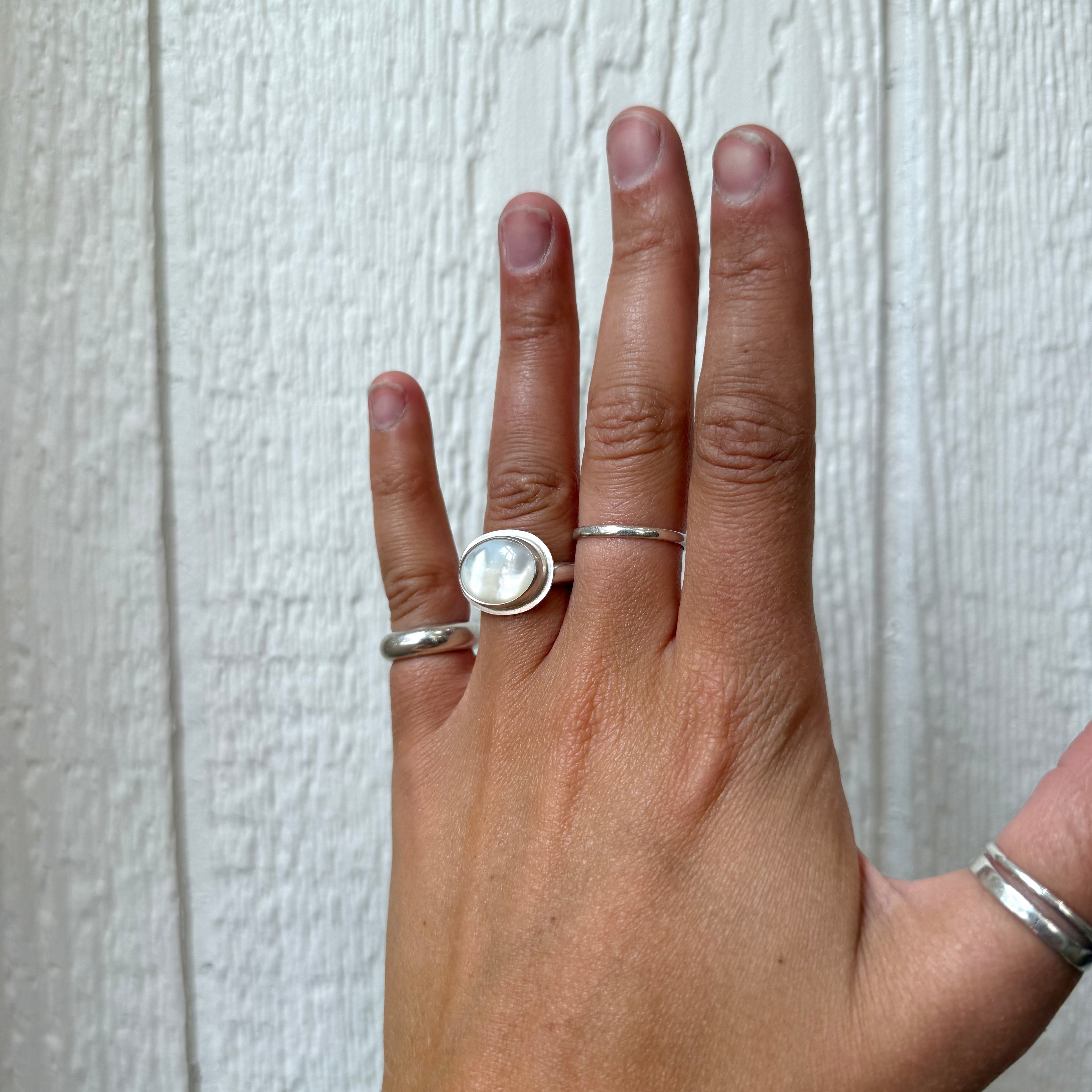 Moonlight Pearl Ring  *leave your ring size in the “notes” box at check out*