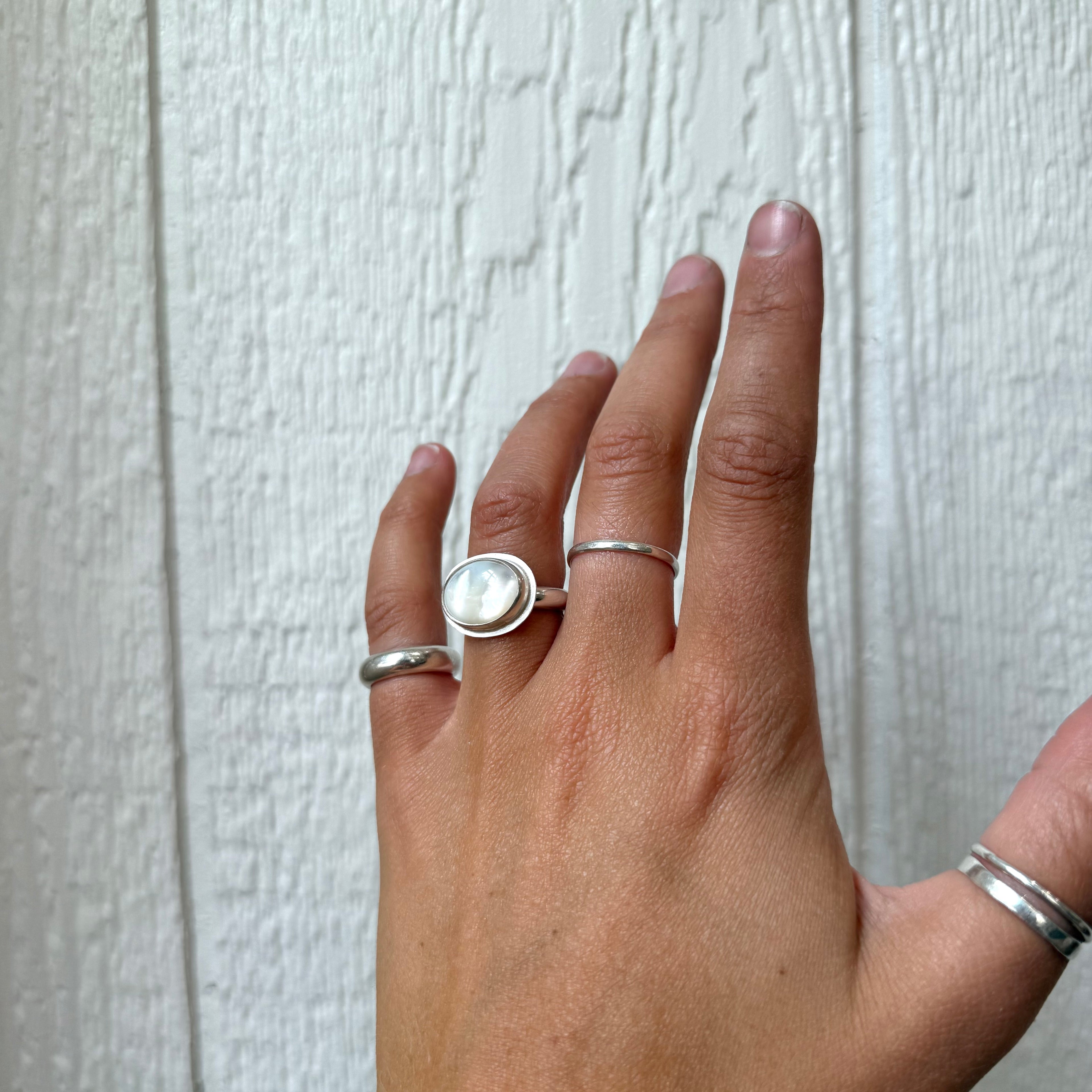 Moonlight Pearl Ring  *leave your ring size in the “notes” box at check out*