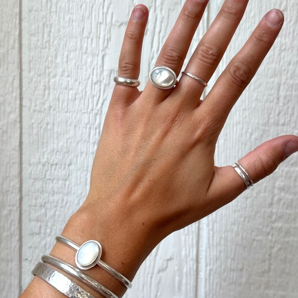 Moonlight Pearl Ring  *leave your ring size in the “notes” box at check out*