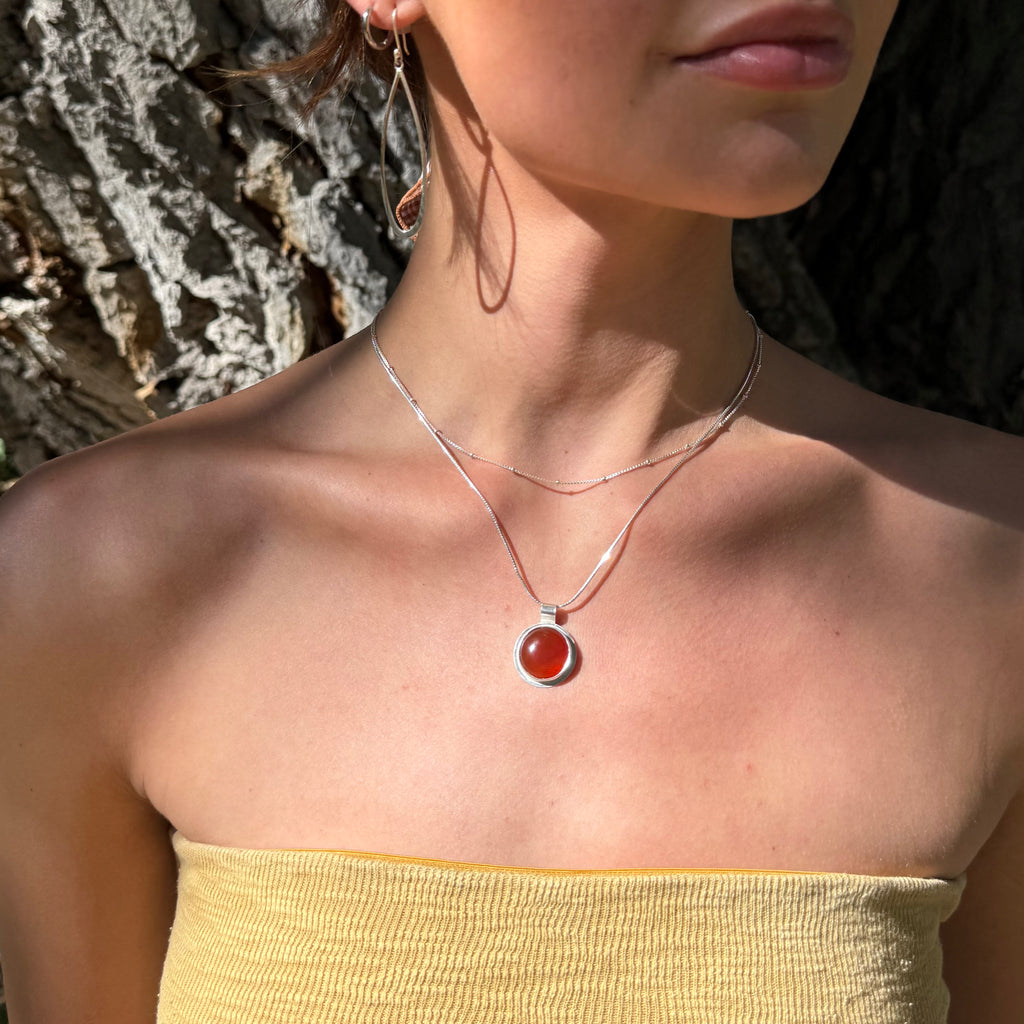 Pebbled Path Pendant