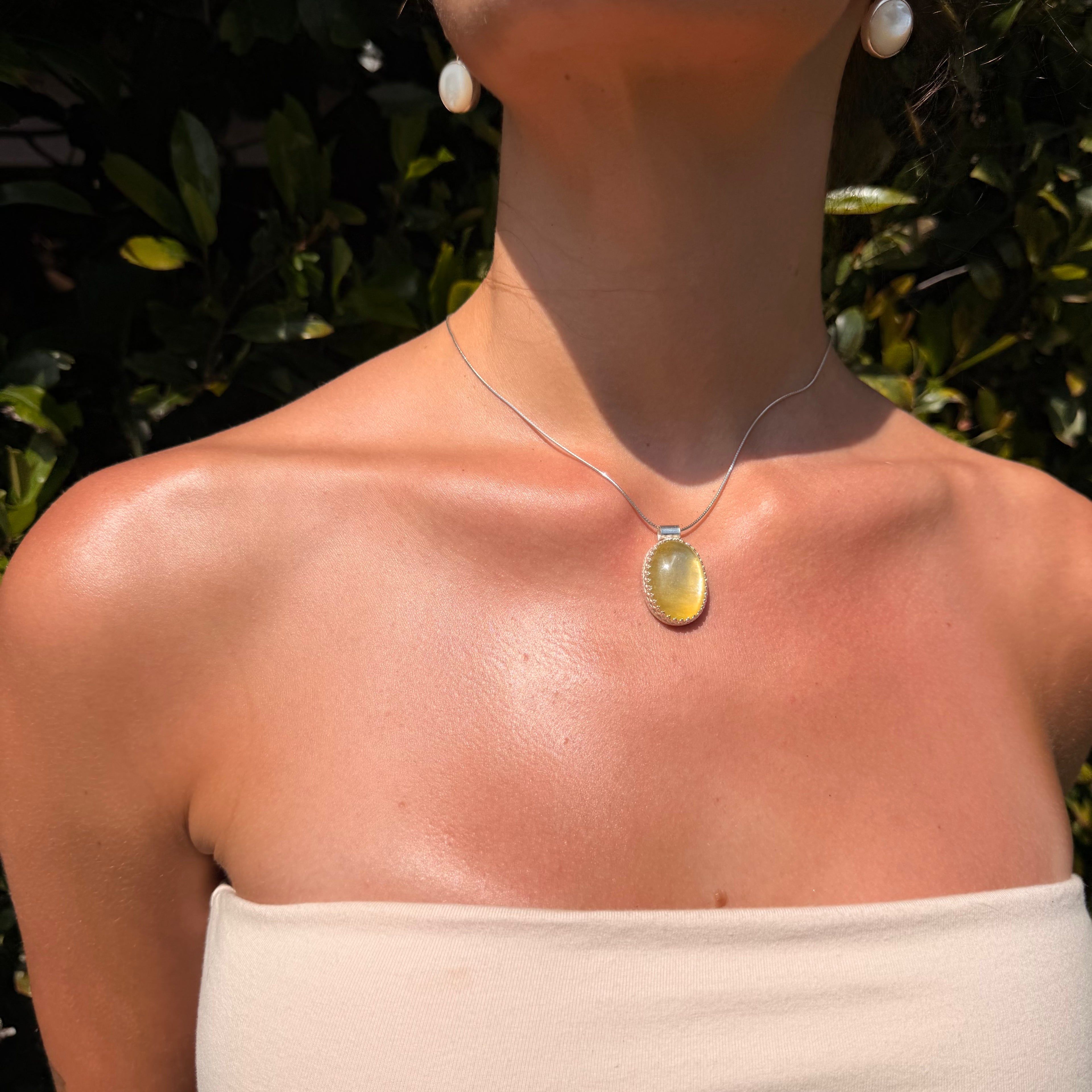 Gold Dust Garden Pendant