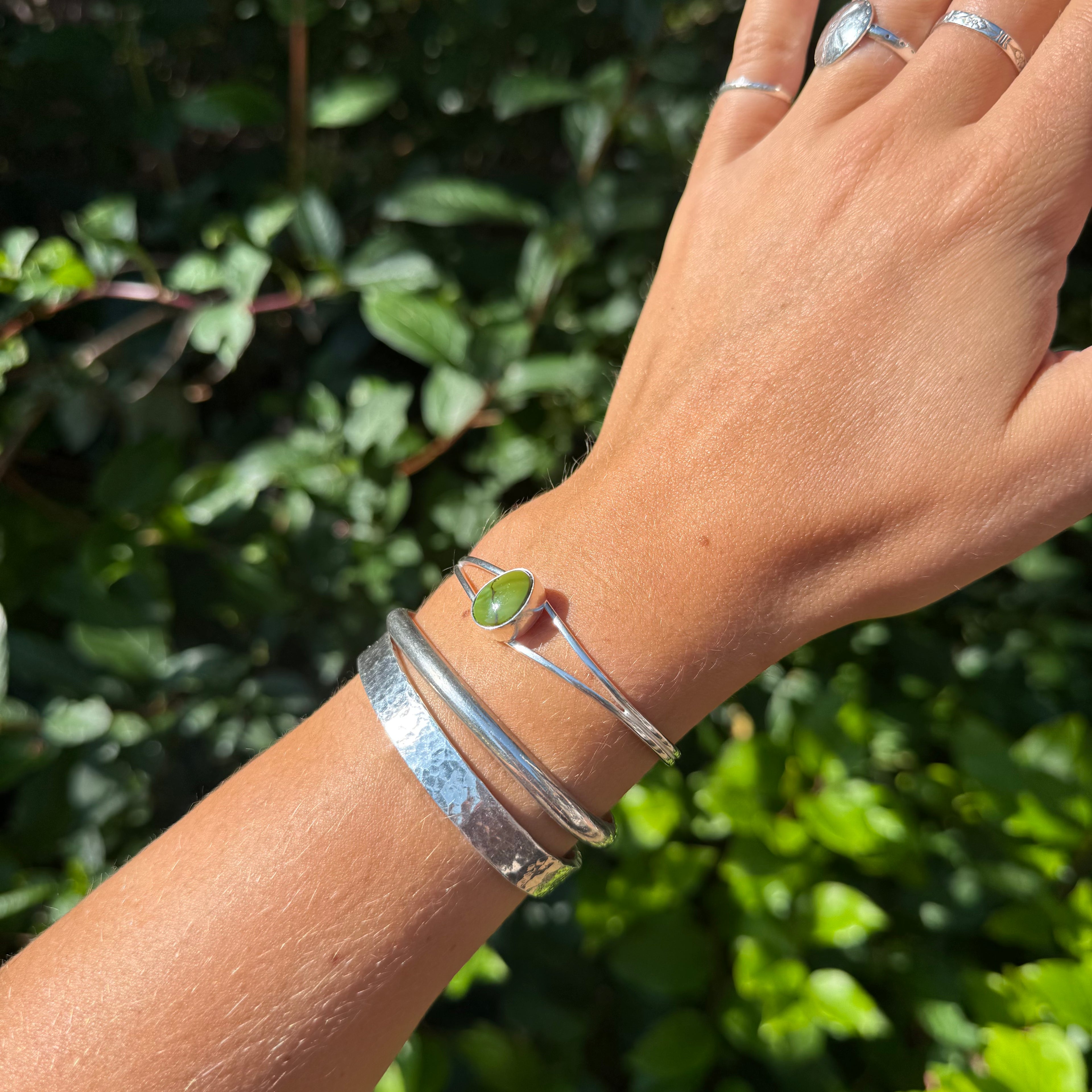 Softest green tree Cuff