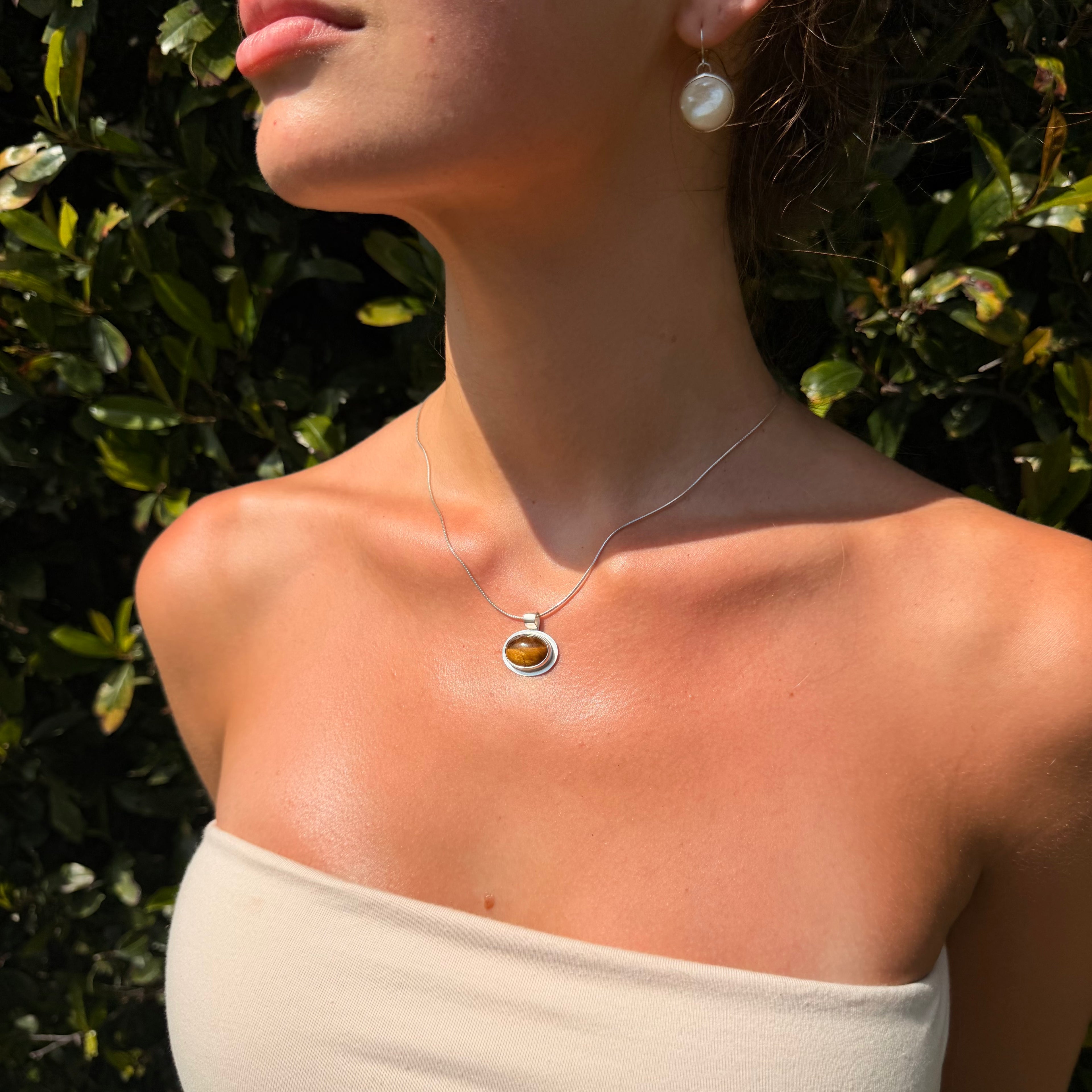 Golden Gaze Pendant