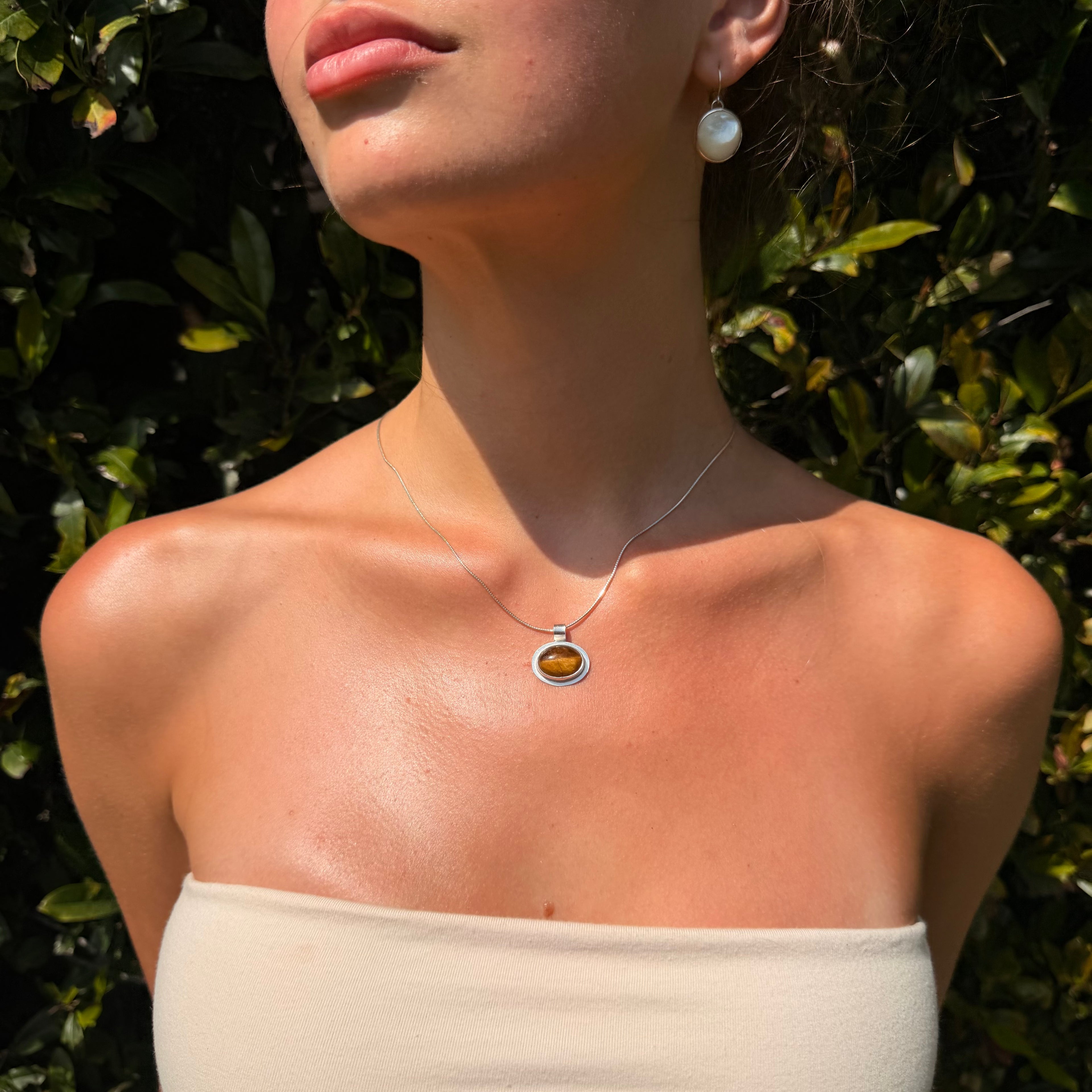 Golden Gaze Pendant