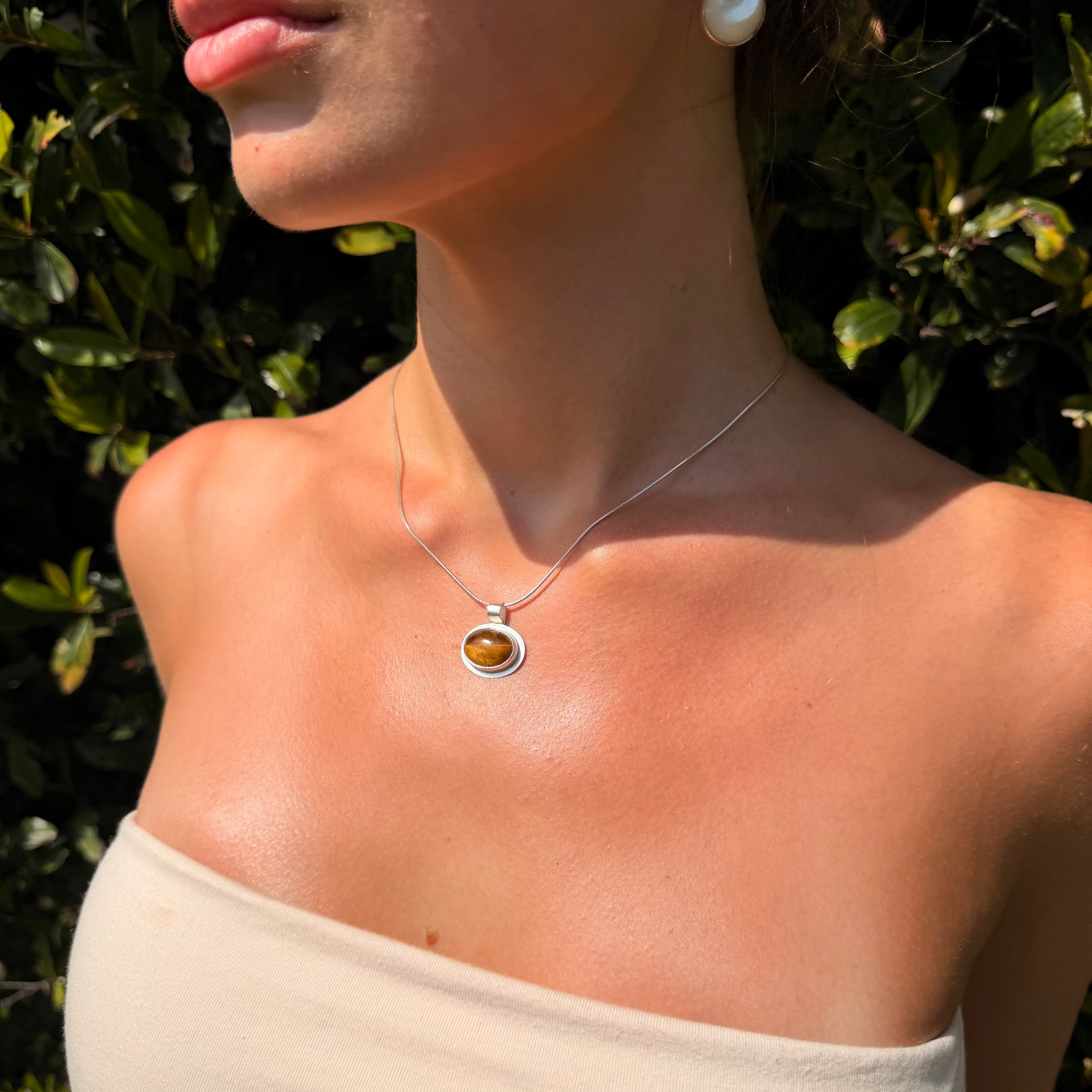 Golden Gaze Pendant