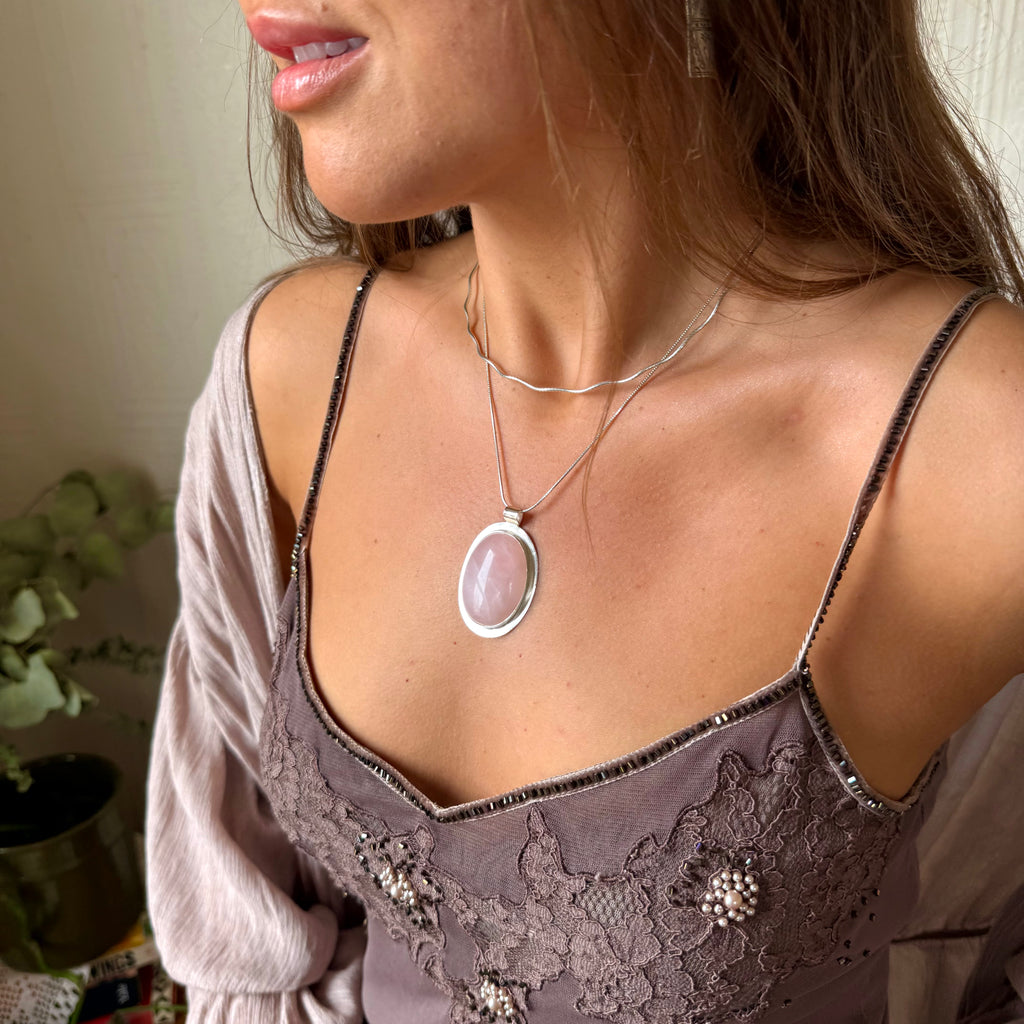 Burning Petal Pendant