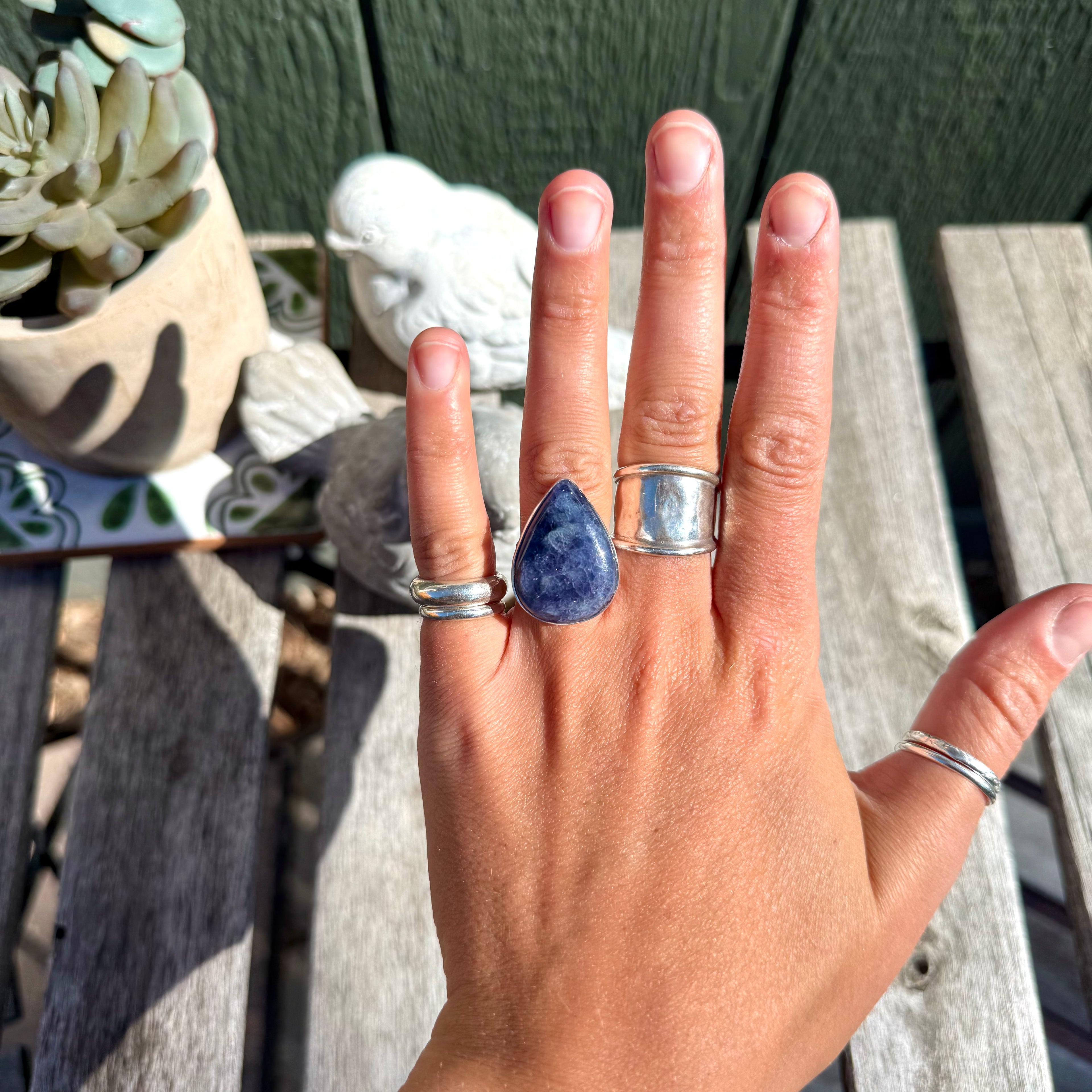 Stardust & Shadows Ring Size 7