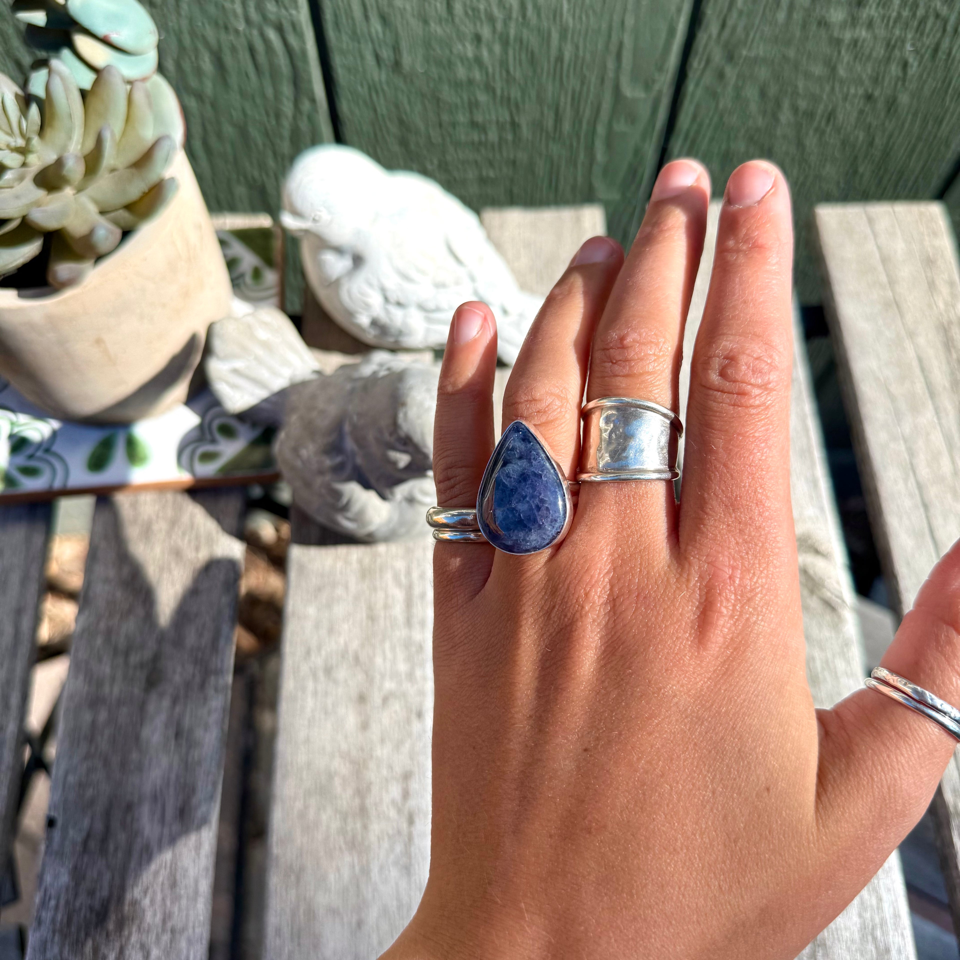 Stardust & Shadows Ring Size 7