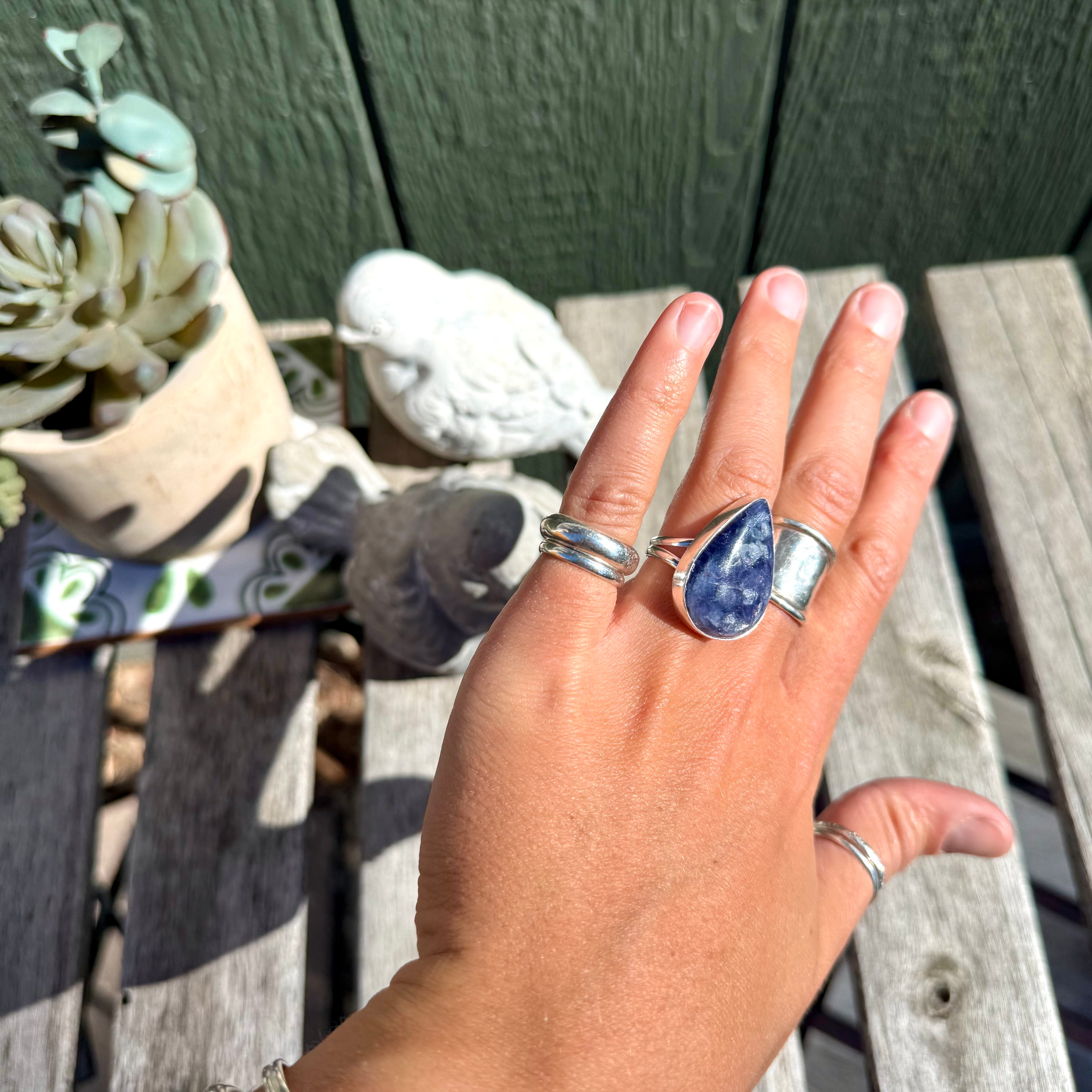 Stardust & Shadows Ring Size 7